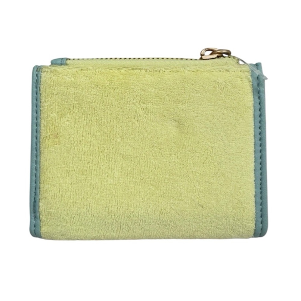 NWT Juicy Couture Gelato On The Beach Bifold With Pullout Wallet Yellow Pearl - Picture 4 of 4